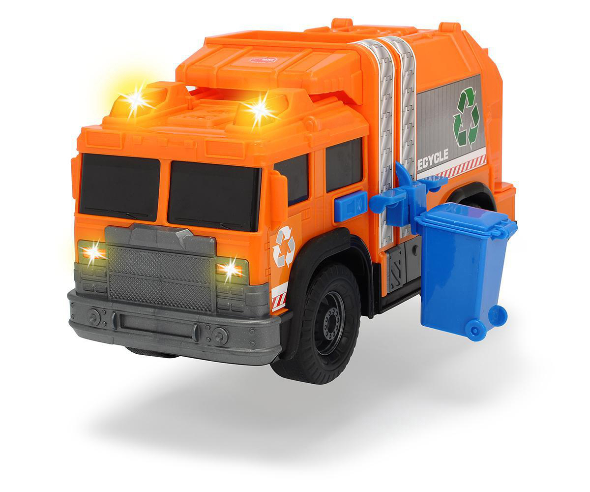 Mehrfarbig DICKIE-TOYS Recycle Spielzeugauto Truck, Müllauto