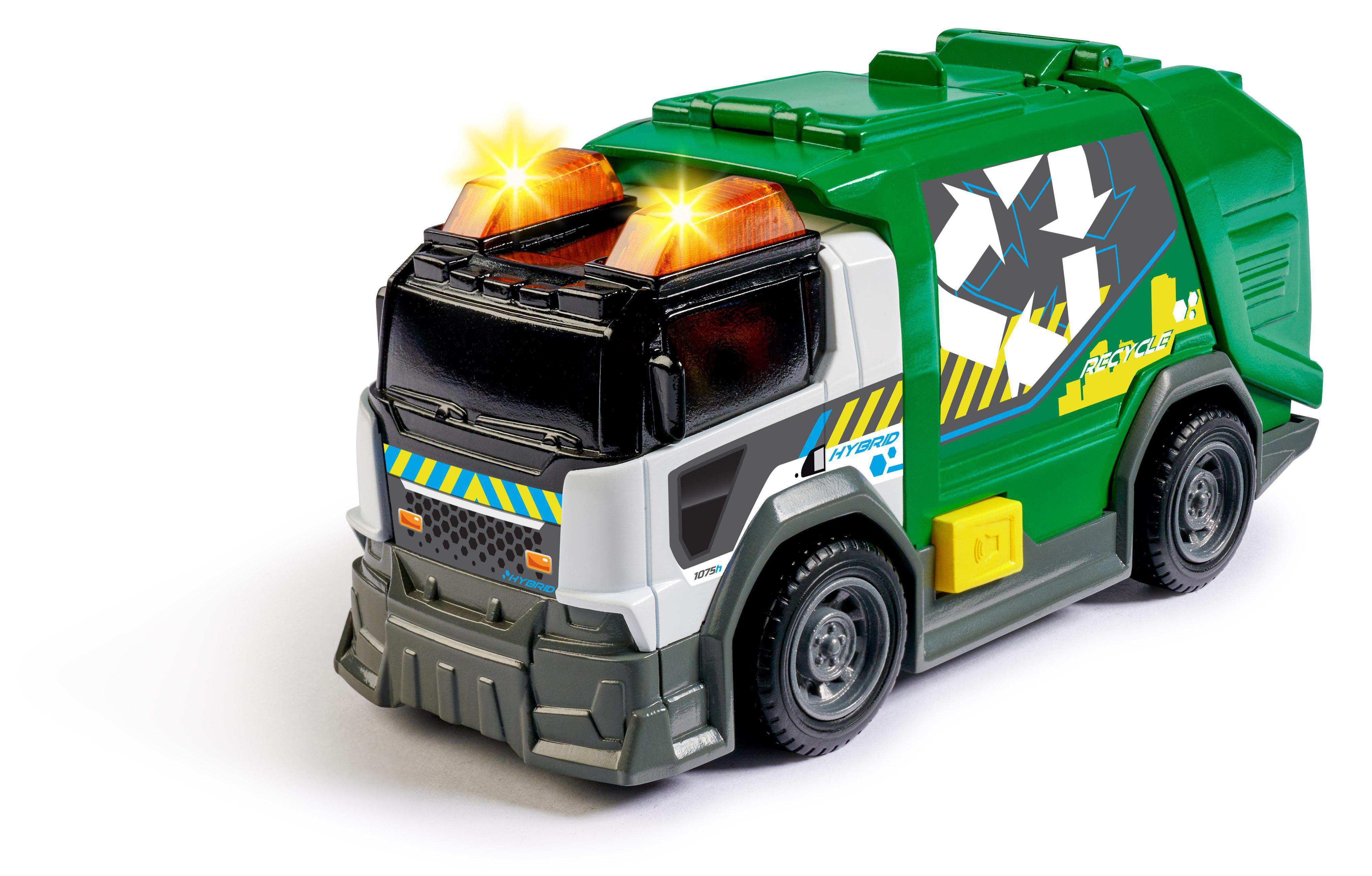 DICKIE-TOYS City Mehrfarbig Müllauto Cleaner, Spielzeugauto