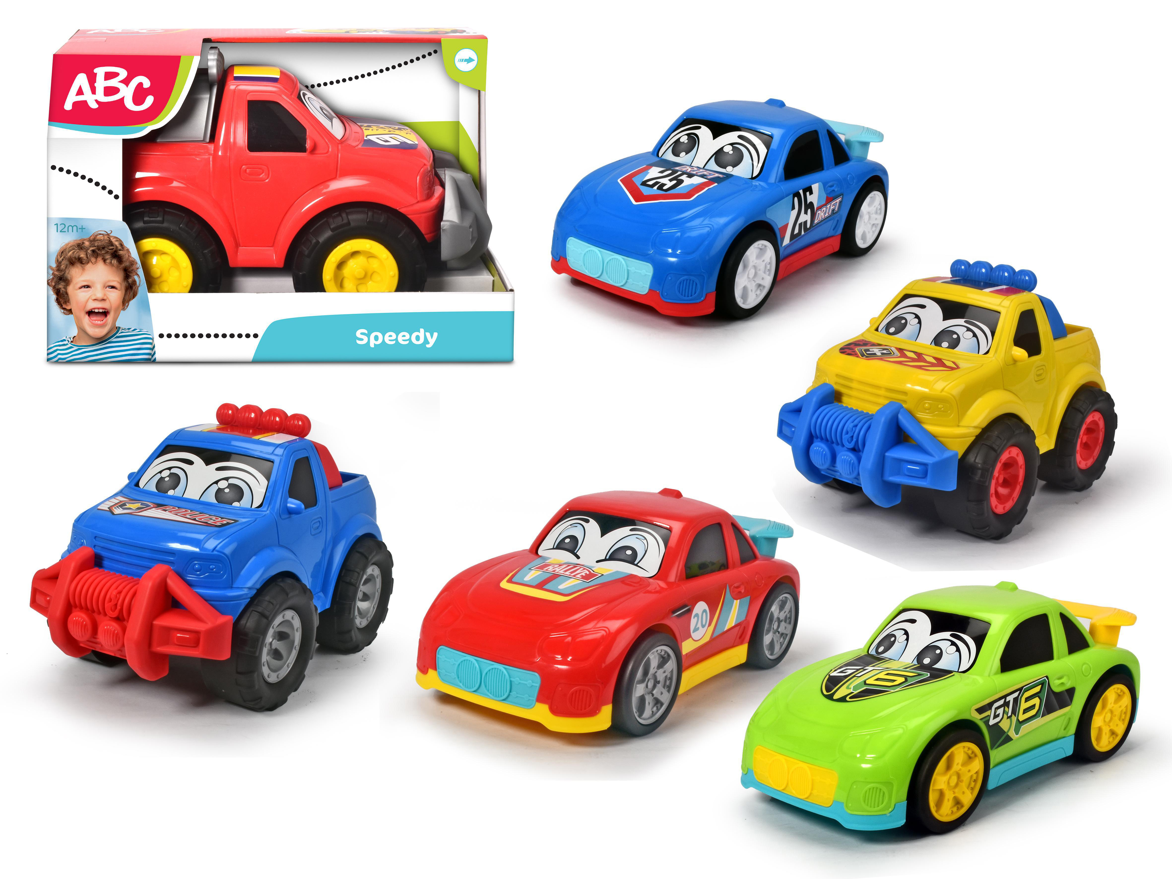 Spielzeugauto Mehrfarbig Speedy, 6-sortiert ABC DICKIE-TOYS Spielzeugauto,