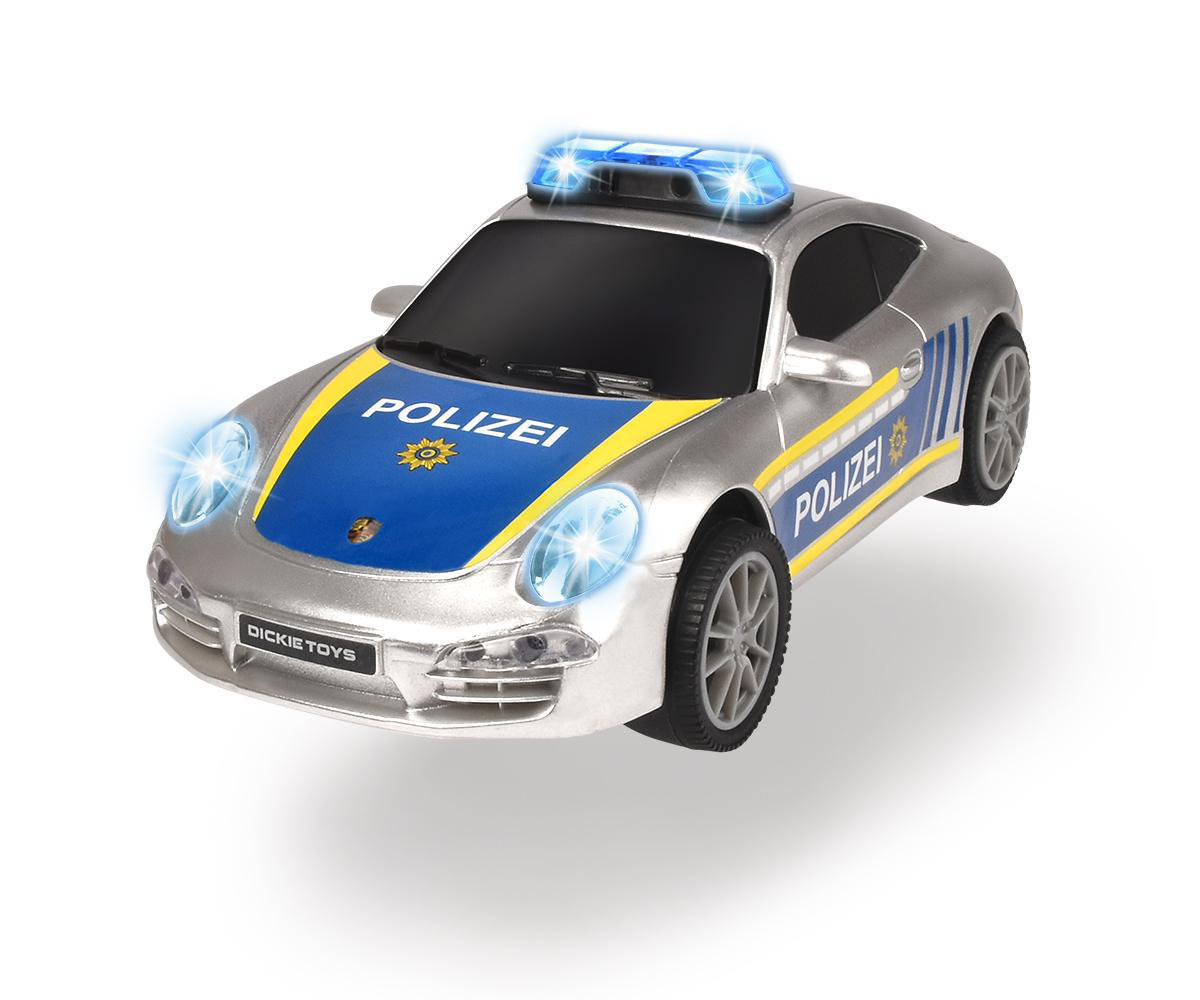 DICKIE-TOYS Polizeiauto, 3-sortiert Spielzeugauto Mehrfarbig