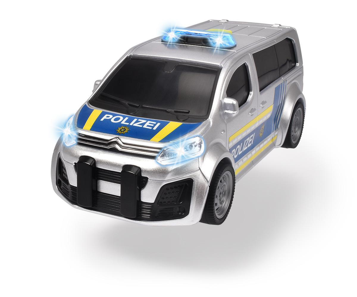 DICKIE-TOYS Polizeiauto, 3-sortiert Spielzeugauto Mehrfarbig