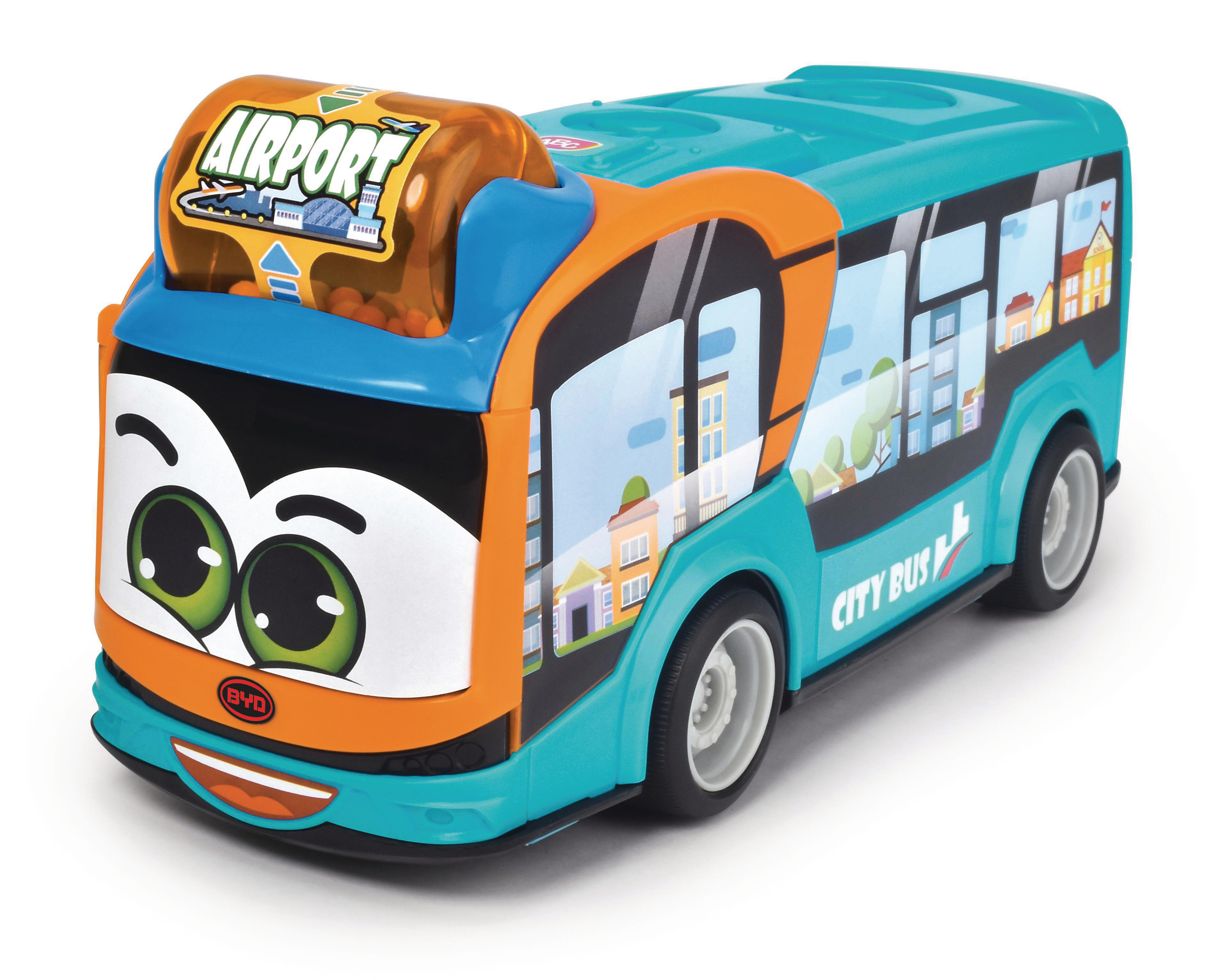 DICKIE-TOYS ABC BYD Bus City Spielzeugauto Mehrfarbig