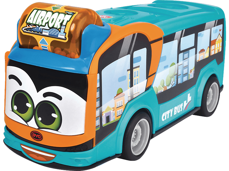 DICKIE-TOYS ABC BYD City Bus Spielzeugauto Mehrfarbig