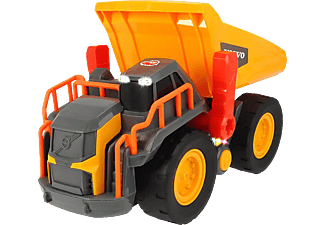 DICKIE-TOYS Volvo Kipplaster mit Gewichtserkennung Spielzeugauto Gelb