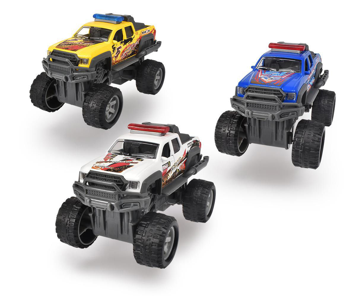 DICKIE-TOYS Rally Monster, Spielzeugauto 3-sortiert Mehrfarbig