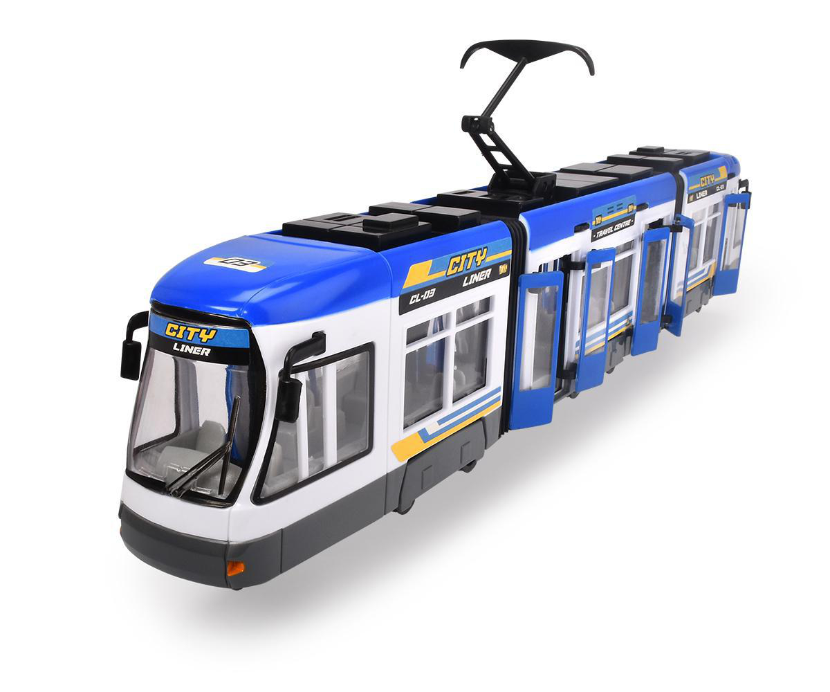 DICKIE-TOYS City Straßenbahn, 2-sortiert Spielzeugauto Mehrfarbig