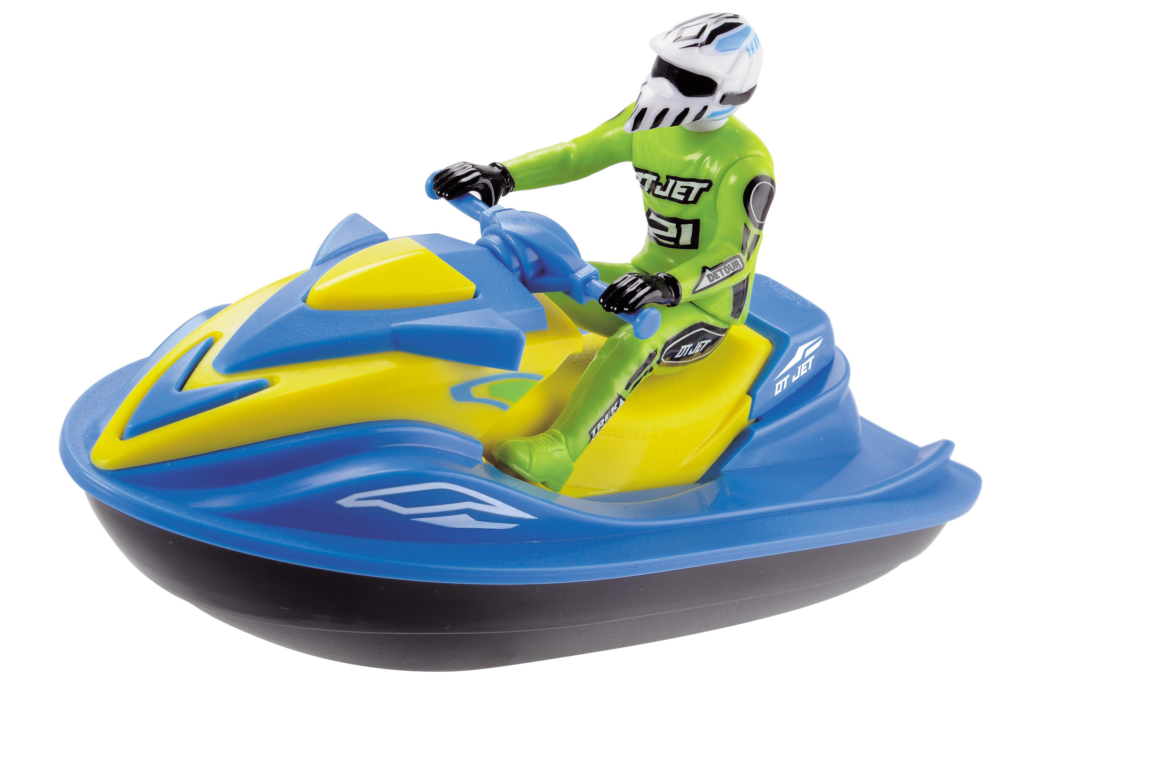 DICKIE-TOYS Jet Ski mit Figur, Mehrfarbig Spielzeugauto 2-sortiert