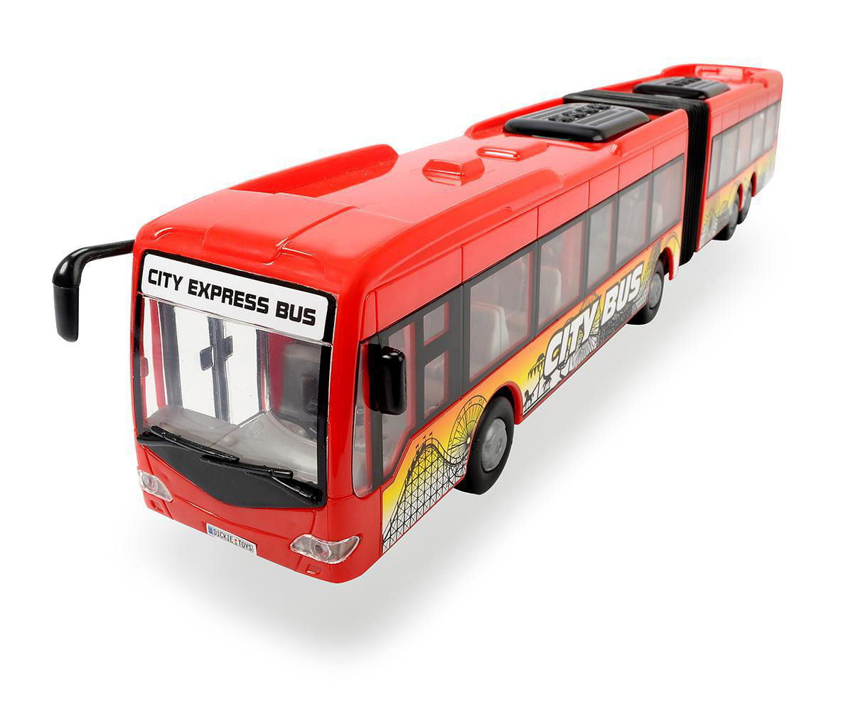 DICKIE-TOYS City Express Bus, 2-sortiert Spielzeugauto Mehrfarbig