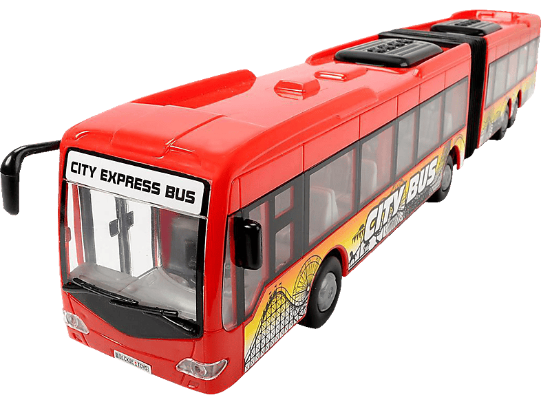 DICKIE-TOYS City Express Bus, 2-sortiert Spielzeugauto Mehrfarbig