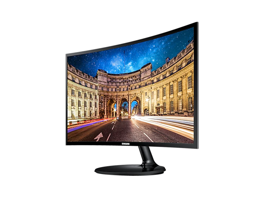 Monitor - Samsung C27F390, 27" FHD, Curvo, 4 ms, 60 Hz, 1800R, FreeSync, Flicker Free, HDMI, Negro