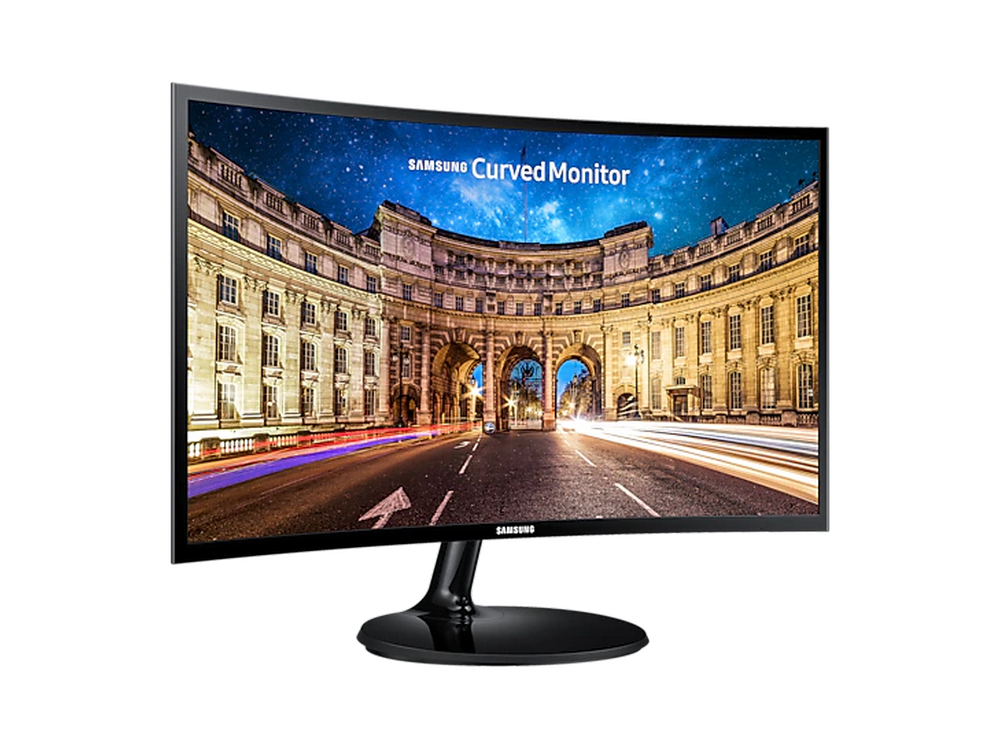 Monitor - Samsung C27F390, 27" FHD, Curvo, 4 ms, 60 Hz, 1800R, FreeSync, Flicker Free, HDMI, Negro