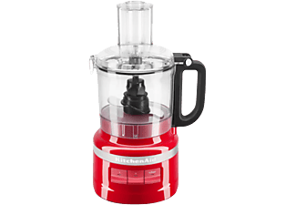 REACONDICIONADO Procesador de alimentos - KitchenAid 5KFP0719EER, 250 W, 1.7 l, Función Pulse, 1500 rpm, 2 Velocidades, Rojo