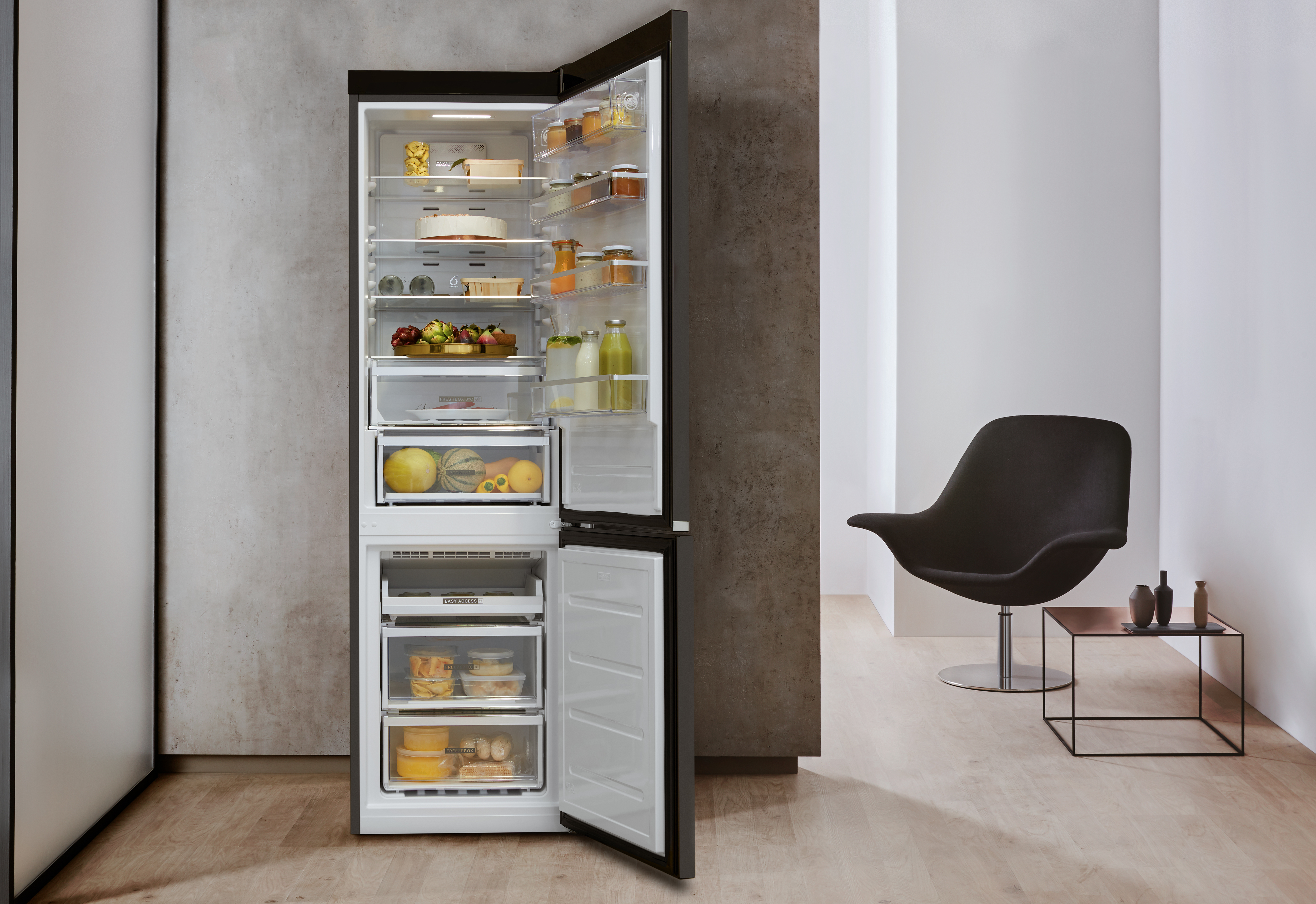 WHIRLPOOL W9 931D KS No Frost kombinált hűtőszekrény