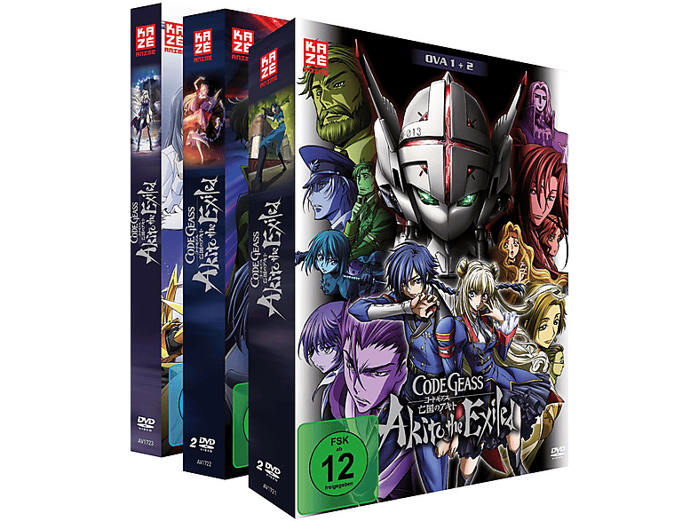 Code Geass: Akito the Exiled (OVA) – Gesamtausgabe [DVD] | MediaMarkt
