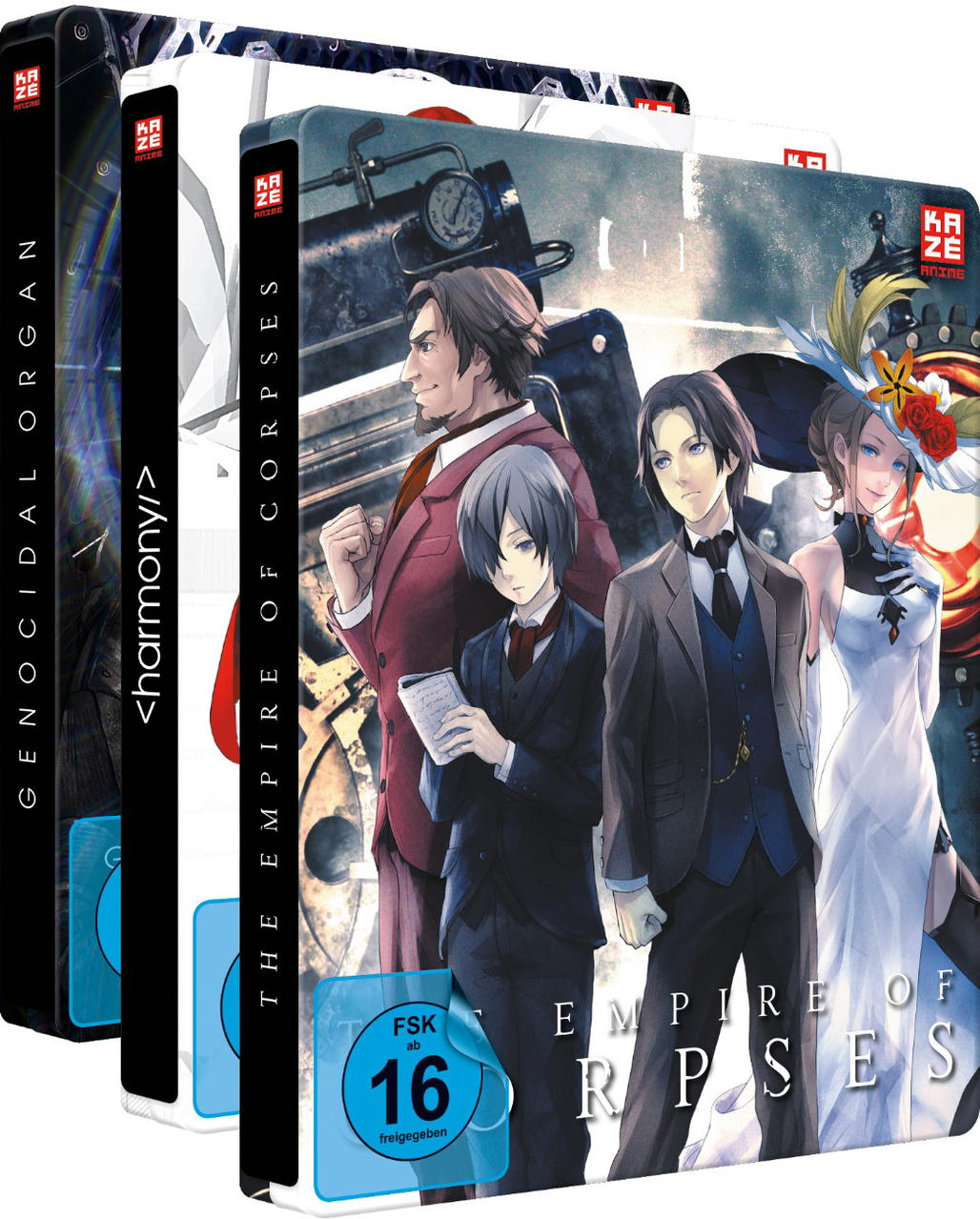 Project Itoh - Blu-ray DVD Filme 1-3 +