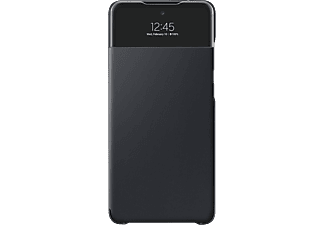SAMSUNG Galaxy A72 s-view wallet cover, fekete (EF-EA725PBEG)