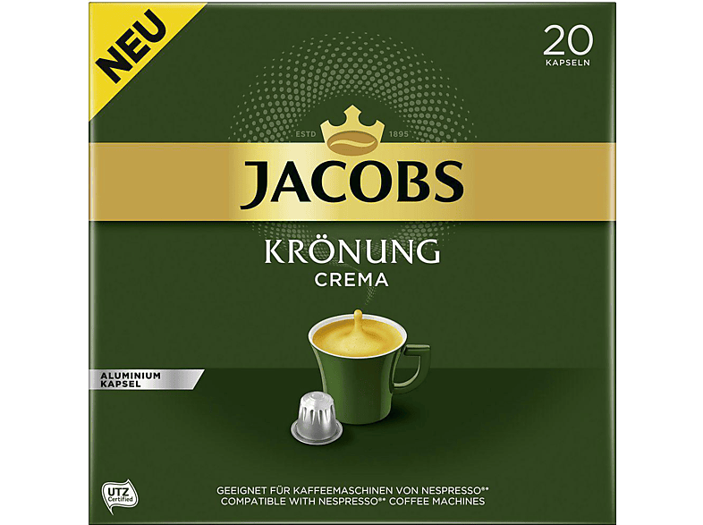 Kaffeekapseln CREMA KRÖNUNG JACOBS 4060561
