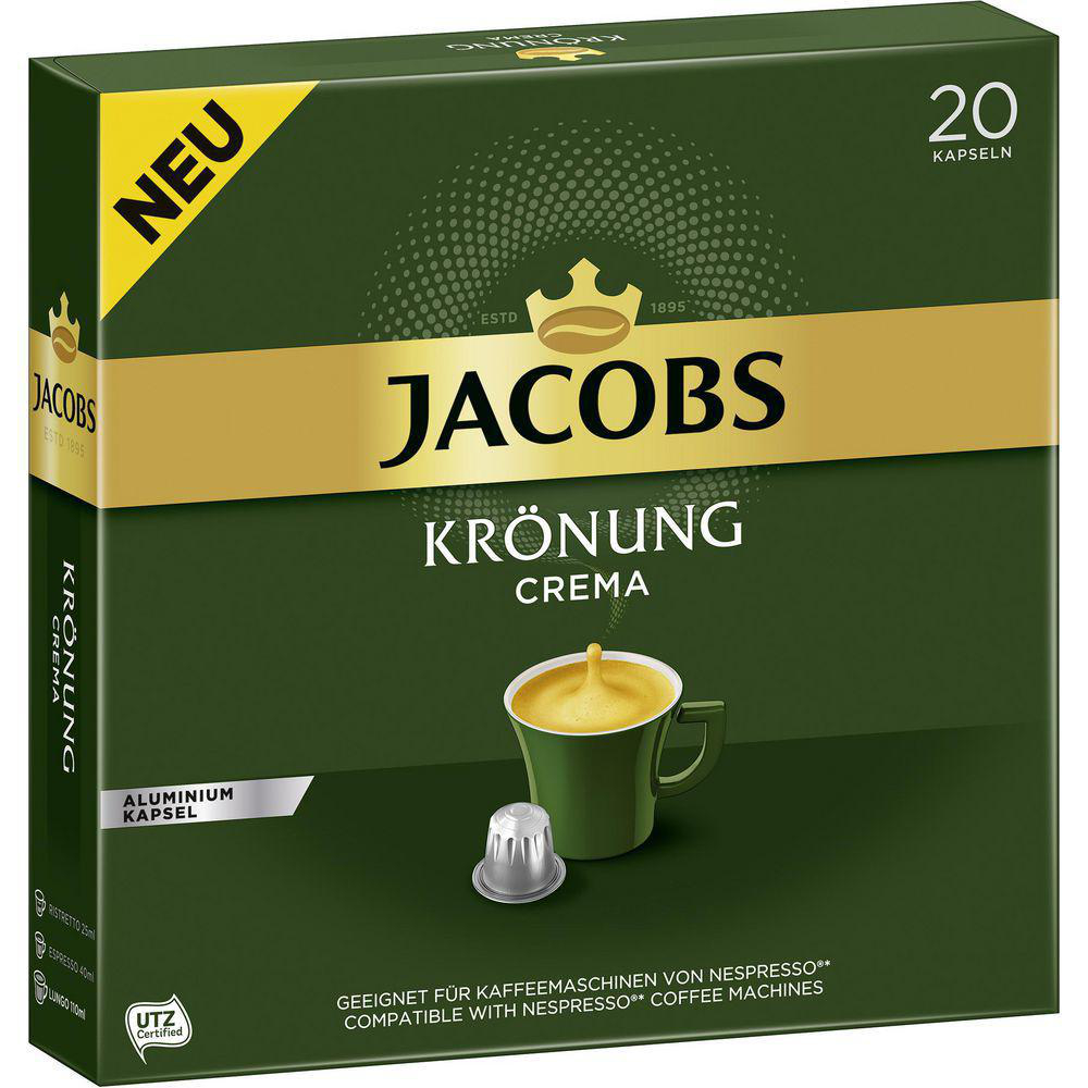 CREMA JACOBS Kaffeekapseln 4060561 KRÖNUNG