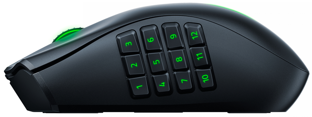 RAZER Gamingmuis Naga Pro Zwart (RZ01-03420100-R3G1)