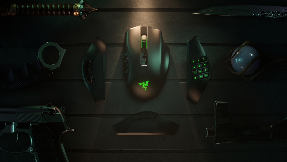 RAZER Gamingmuis Naga Pro Zwart (RZ01-03420100-R3G1)