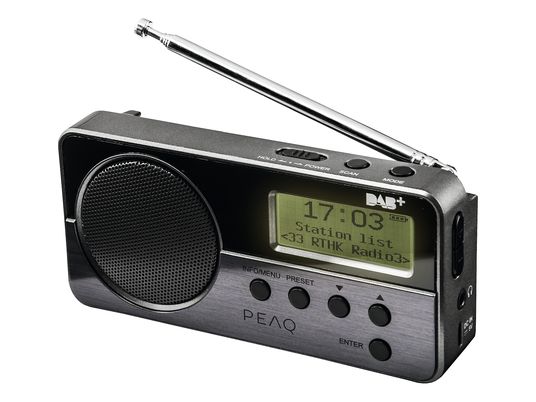 PEAQ PDR 050-B-1 - Radio digitale (DAB+, FM, Nero)