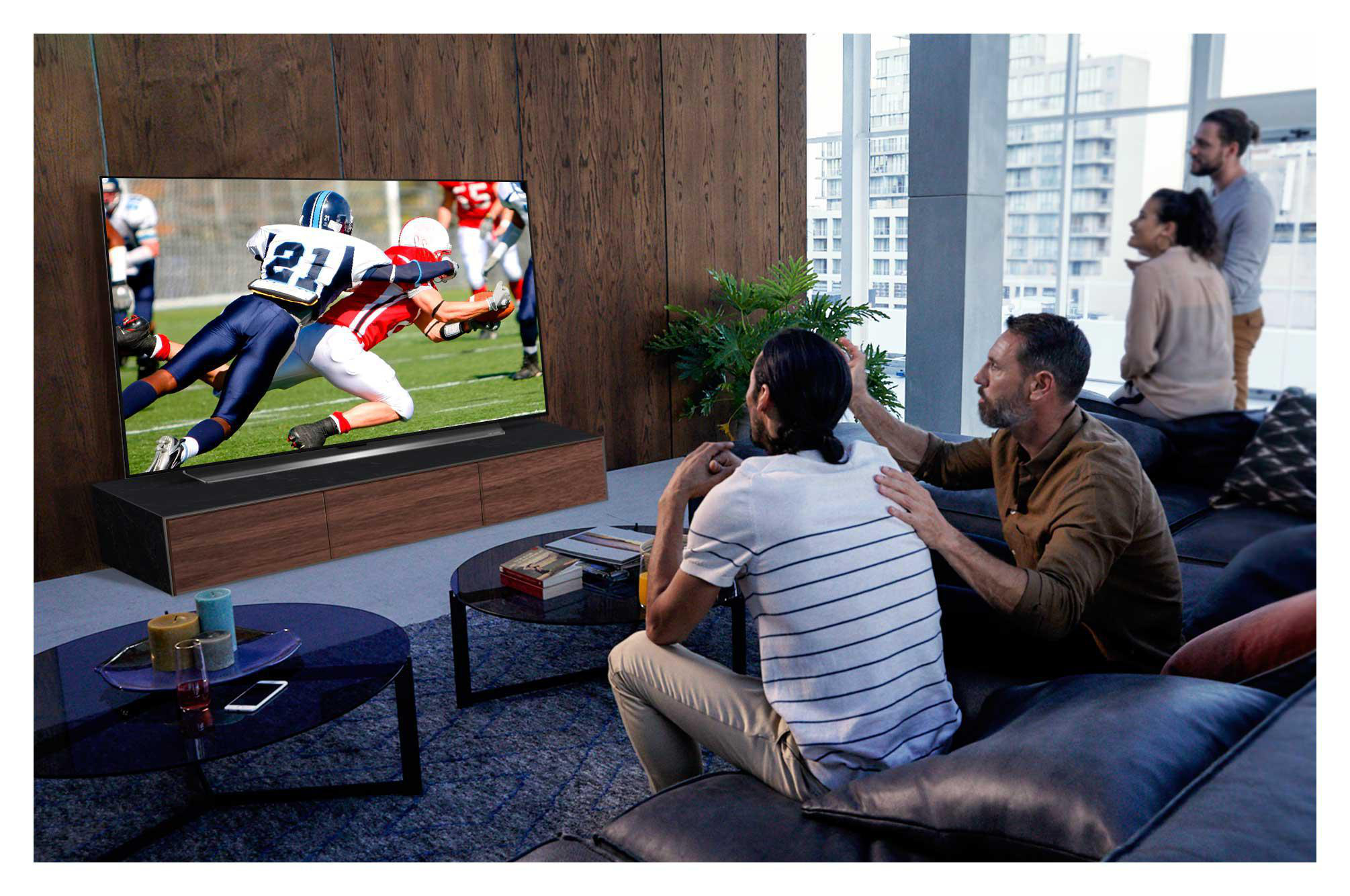 LG OLED77CX6LA OLED TV (Flat, 77 Zoll / 195 cm, UHD 4K, SMART TV, webOS 5.0 mit LG ThinQ)