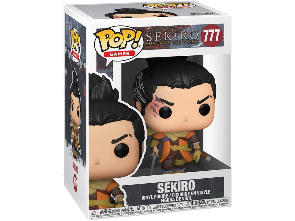 Figura Funko Pop! - Sekiro: Shadows Die Twice, Sekiro, Vinilo, 9 cm, Multicolor