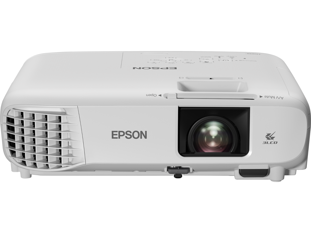 Proyector - Epson EH‑TW740, 210 W, 3300 lm, Full HD, USB-A 2.0, USB-B 2.0, LAN, HDMI, UHE, Blanco