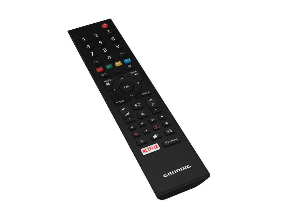 TV LED 65" - Grundig 65GEU7900C, UHD 4K, Quad Core, DVB-T2, Smart TV, WiFi, Magic Fidelity, Negro