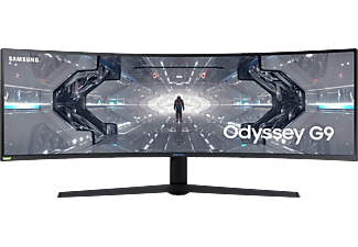 SAMSUNG Odyssey G9 LC49G95TSSR - Gaming Monitor, 49 ", , 240 Hz, Schwarz/Weiss