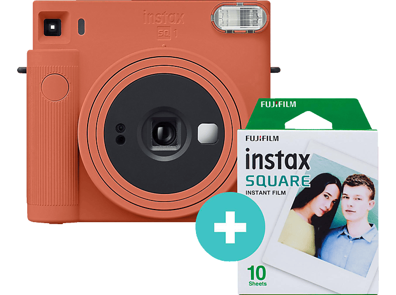 blad Glimlach tegenkomen FUJIFILM instax SQUARE SQ1 Film Set Sofortbildkamera, Terracotta-Orange  Sofortbildkameras | MediaMarkt
