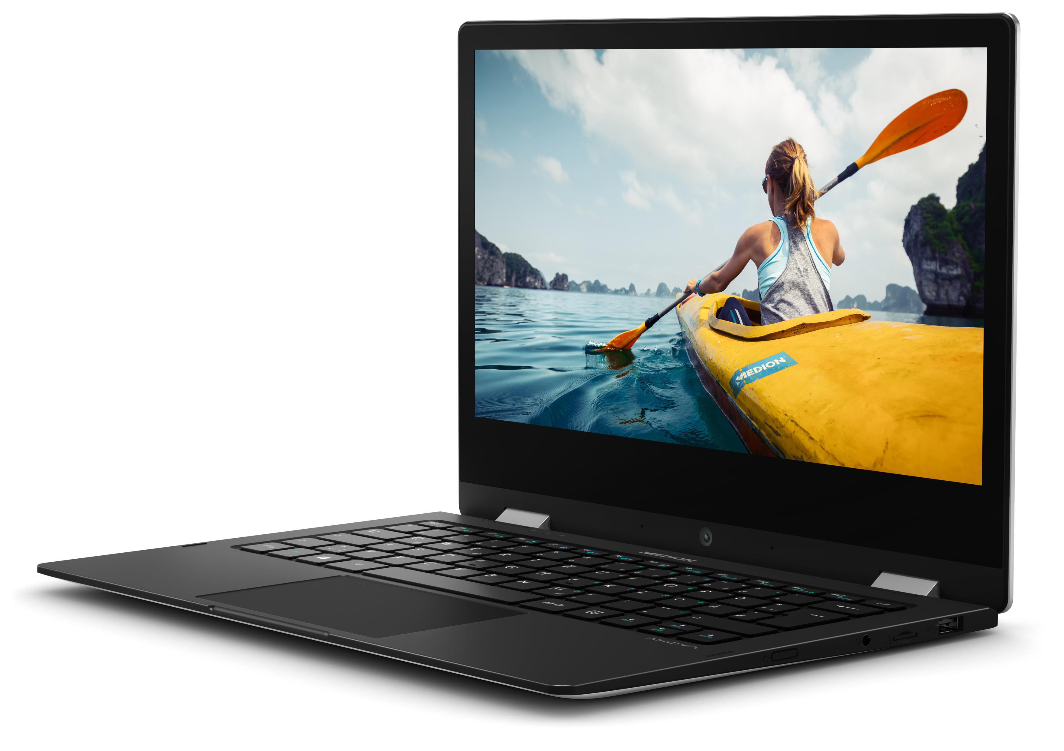 MEDION AKOYA® E3223 (MD 62098) - 13,3 Zoll - Intel® Pentium® Silver N5030 - 8 GB - 512 GB - Intel® UHD Graphics - Windows 10 Home (64 Bit)