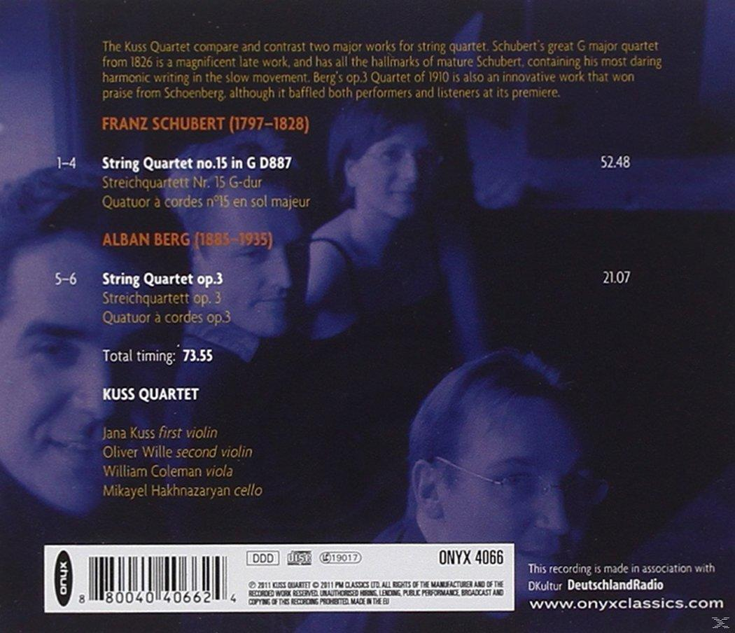 Kuss Quartett - String Quartet D887 - String Quartets Op. 3  - (CD)