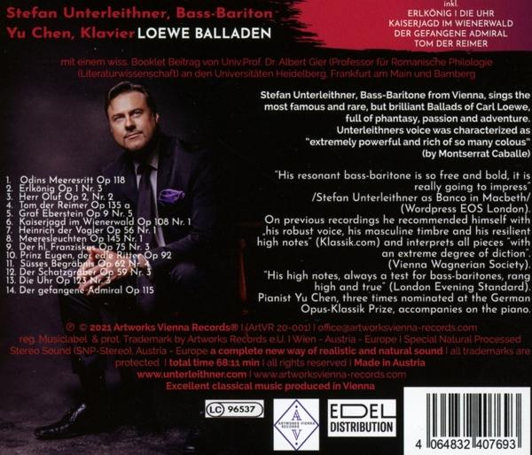 Yu Chen, Stefan Unterleithner - Löwe Balladen,Stefan Unterleithner  - (CD)