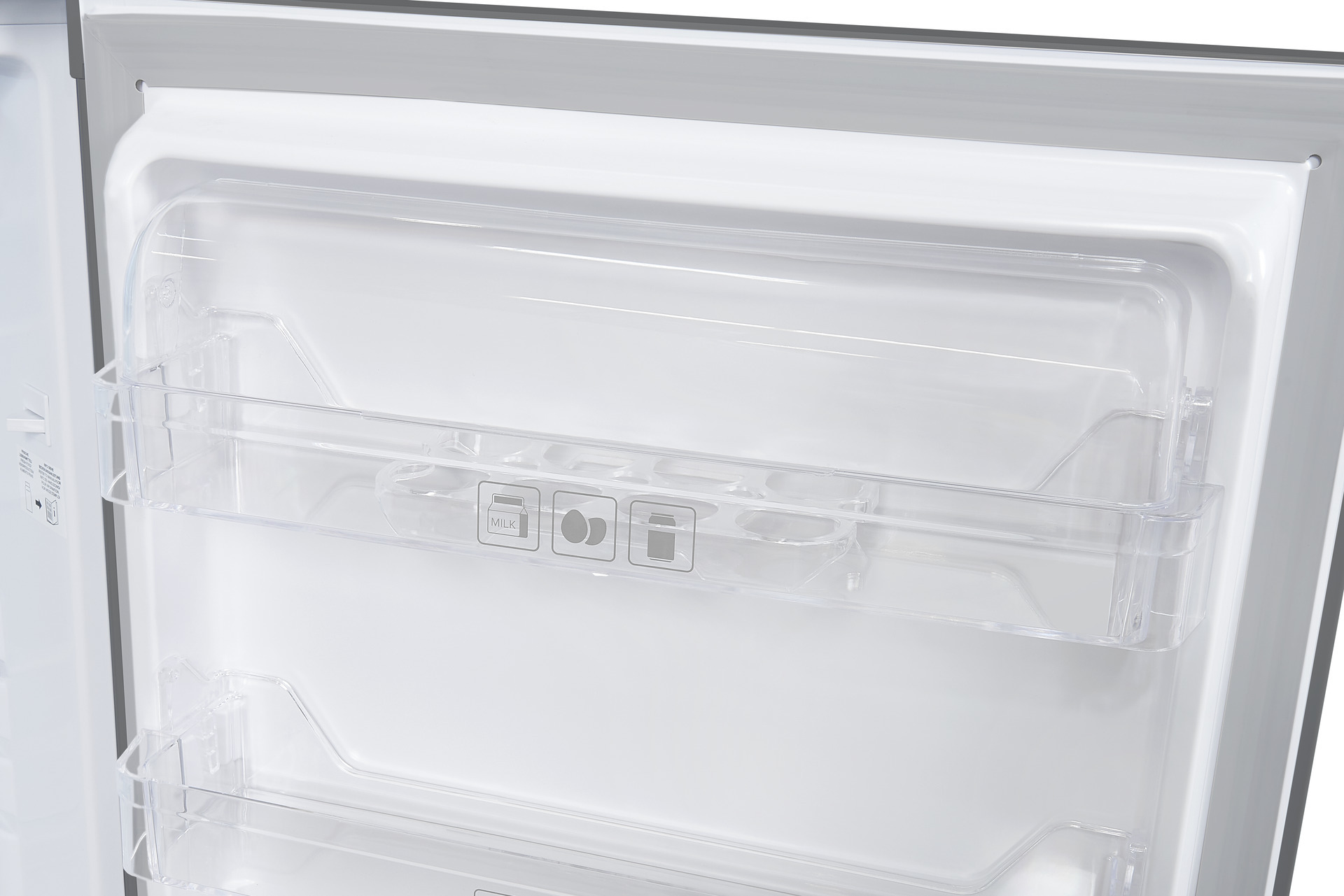 EXQUISIT KS 16-V-H-040E Kühlschrank (127 l, E, 855 mm hoch, Edelstahloptik)