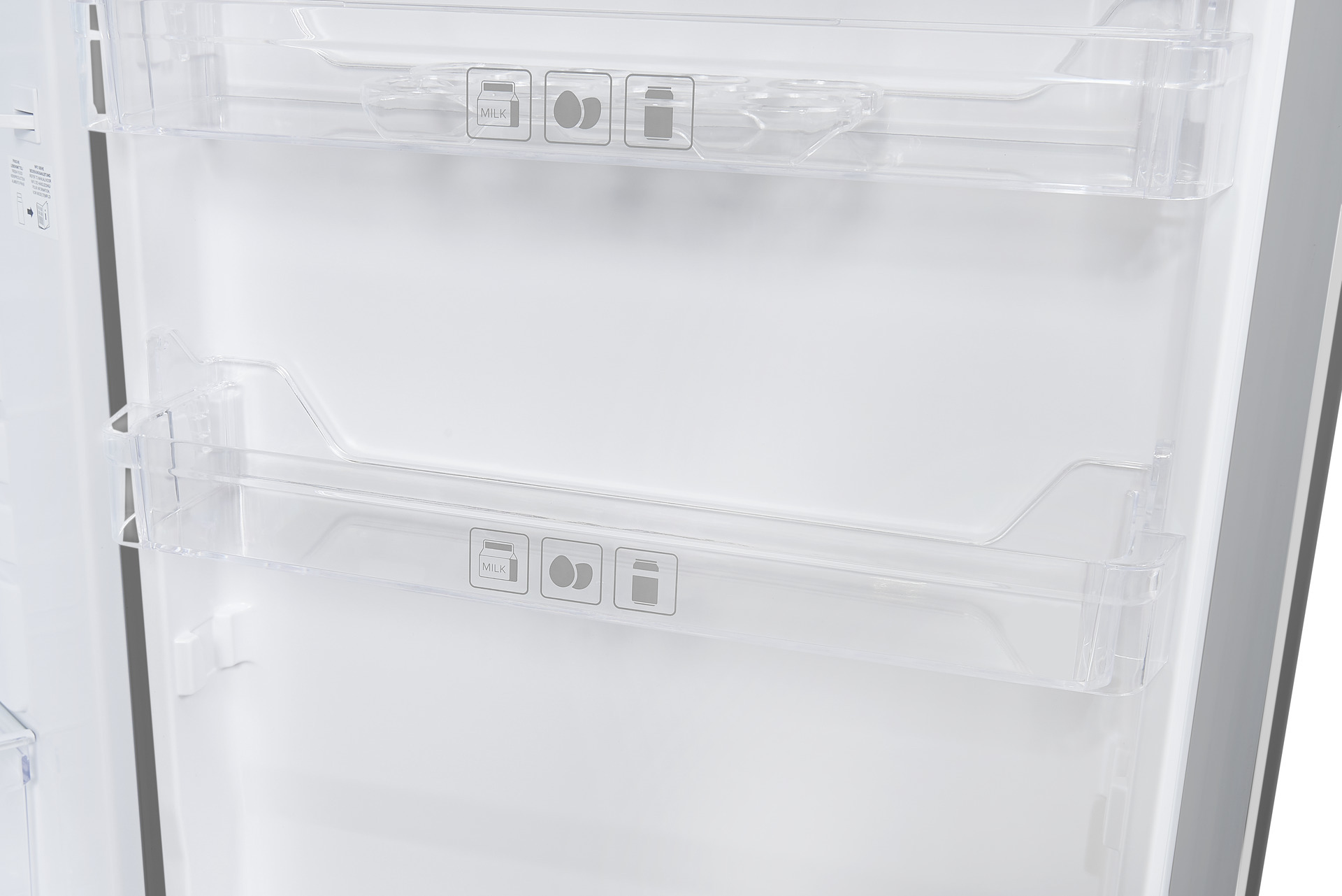 EXQUISIT KS 16-V-H-040E Kühlschrank (127 l, E, 855 mm hoch, Edelstahloptik)