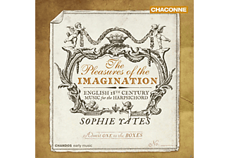 Sophie Yates - The Pleasures of Imagination-Cembalowerke  - (CD)