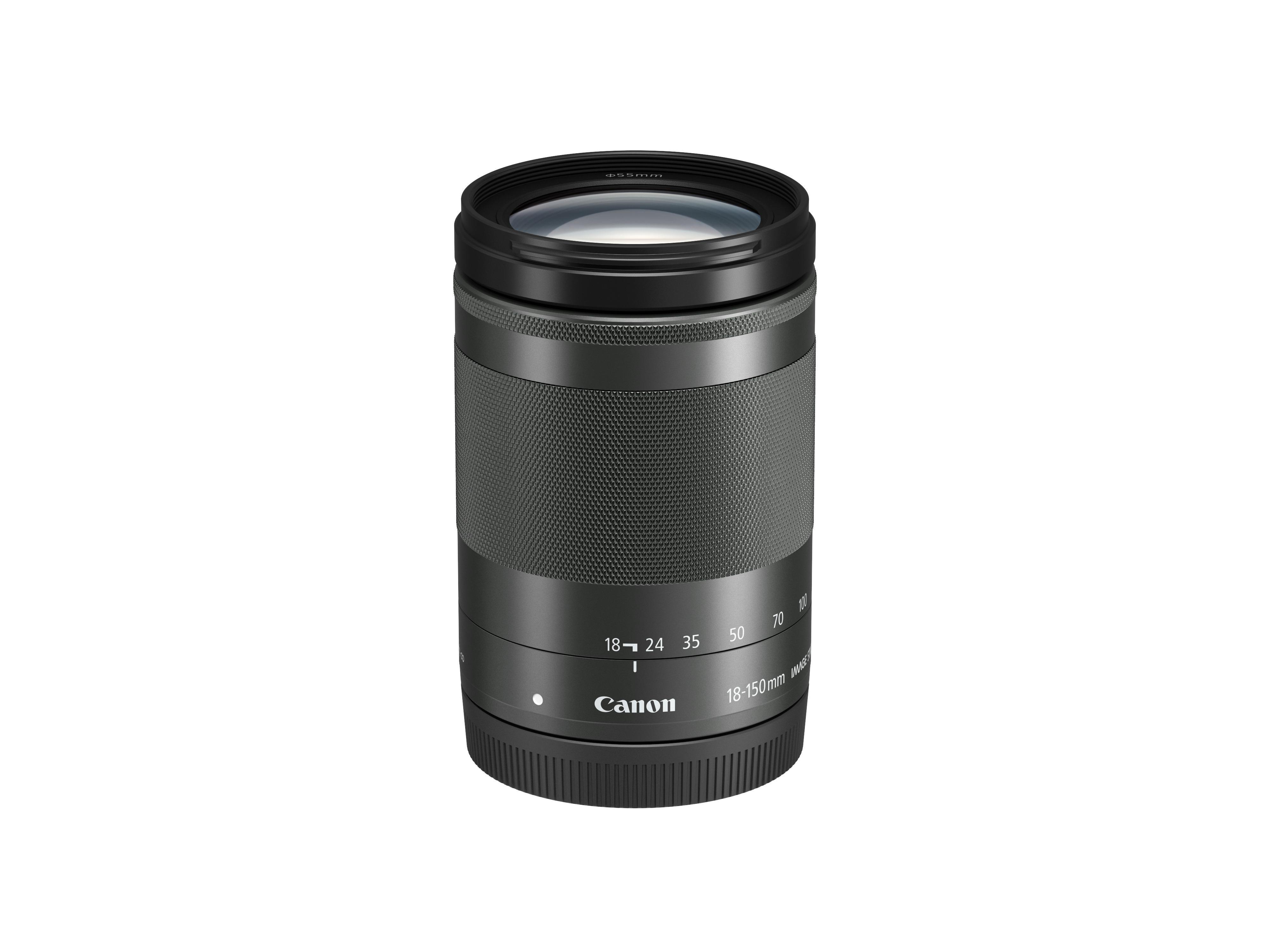 CANON Canon EOS M50 MK II Kit Systemkamera mit Objektiv 18-150mm, 7,5 cm Display Touchscreen, WLAN