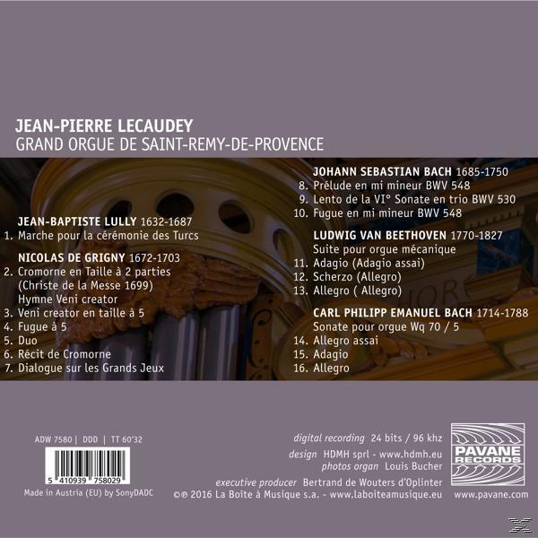Jean-pierre Lecaudey - F 17th & 18th Centuries  - (CD)