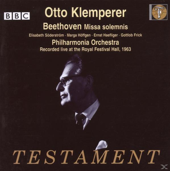 Otto Klemperer - BEETH. MISSA SOLEMNIS  - (CD)
