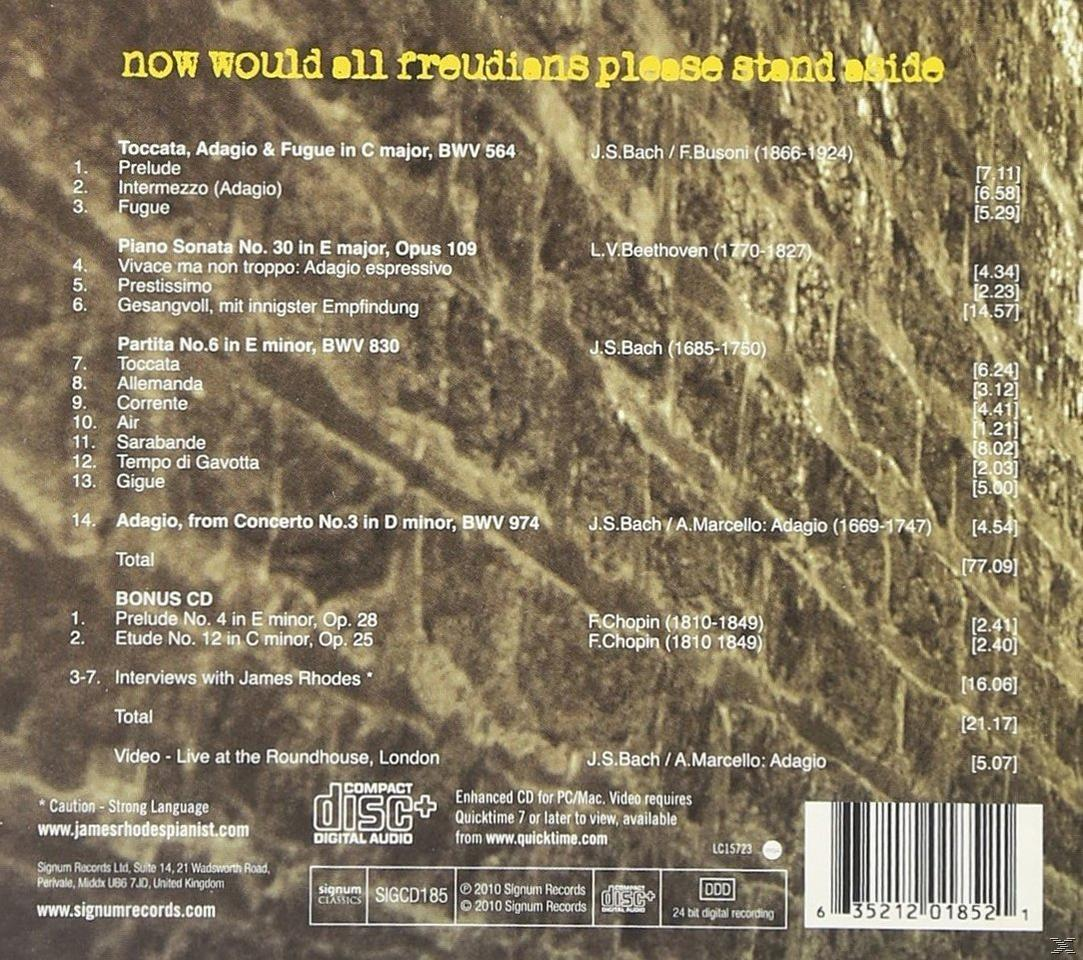 James Rhodes - Now Would All Freudians Please Stand Aside  - (CD)