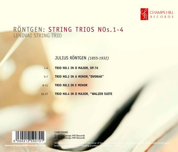 Lendvai String Trio - Streichtrios 1-4  - (CD)
