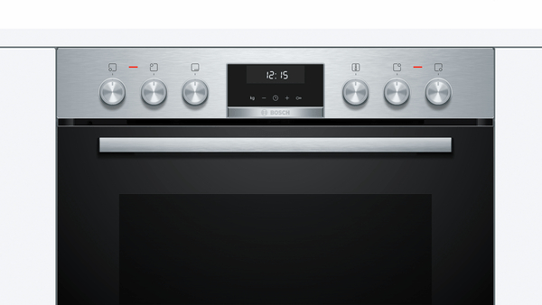 BOSCH HND616LS61 Serie 6 (Backofen) , Serie 4 (Kochfeld), Einbauherdset (Induktionskochfeld, A, 71 l)