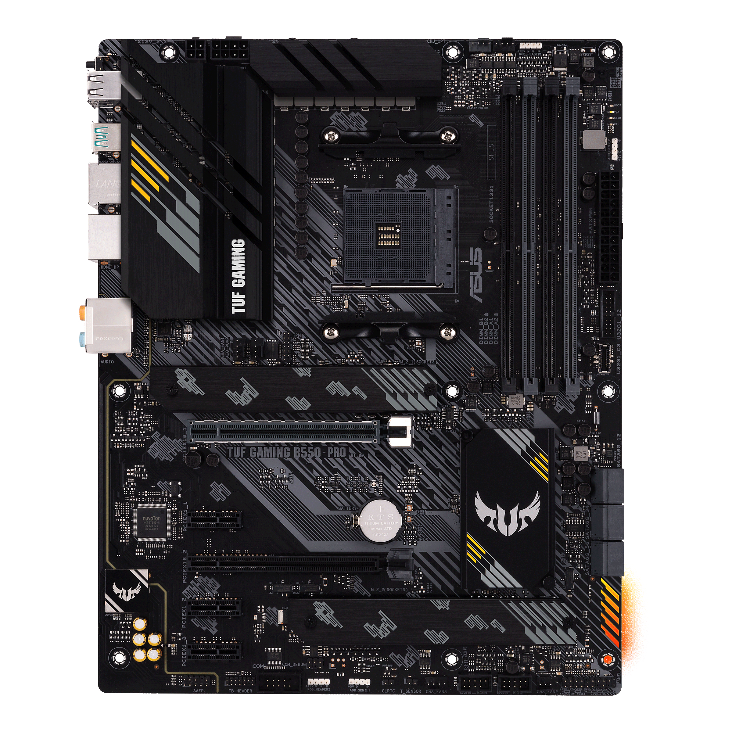 ASUS TUF GAMING B550-PRO Mainboard Schwarz