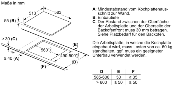 BOSCH HND616LS66 Serie 6 (Backofen), Serie 4 (Kochfeld), Einbauherdset (Induktionskochfeld, A, 71 l)