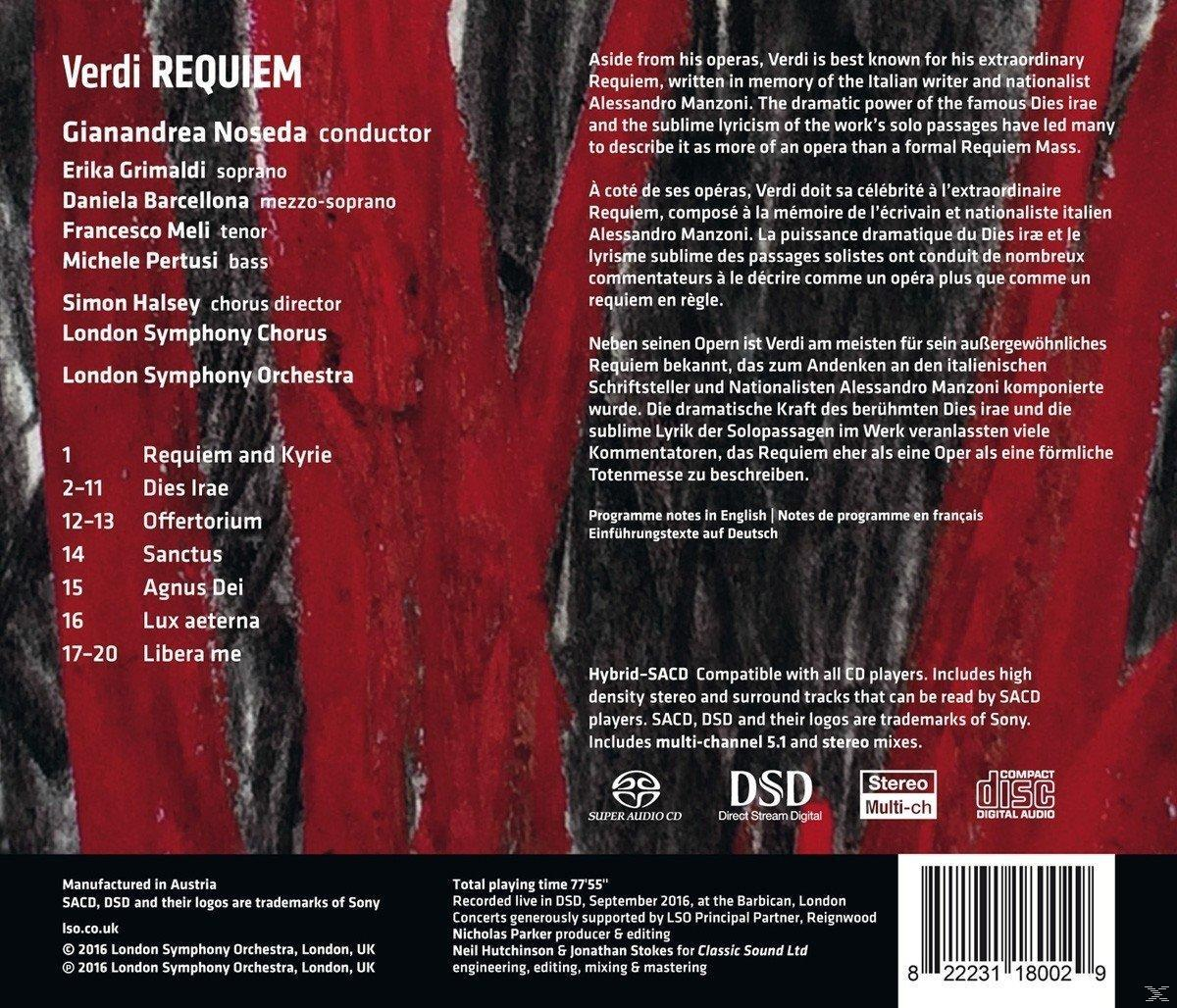 Erika Grimaldi, The London Symphony Orchestra, VARIOUS - Requiem  - (SACD Hybrid)