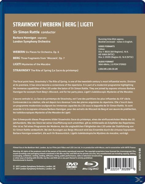 London Symphony Orchestra Barbara H - The Rite of Spring/Mysteries of the Macabre/+  - (Blu-ray)