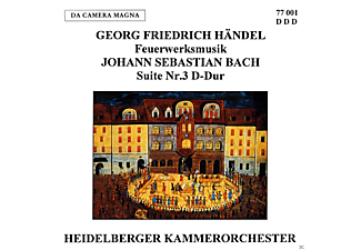 Heidelberger Kammerorchester - Feuerwerksmusik/Suite 3,BWV 1  - (CD)