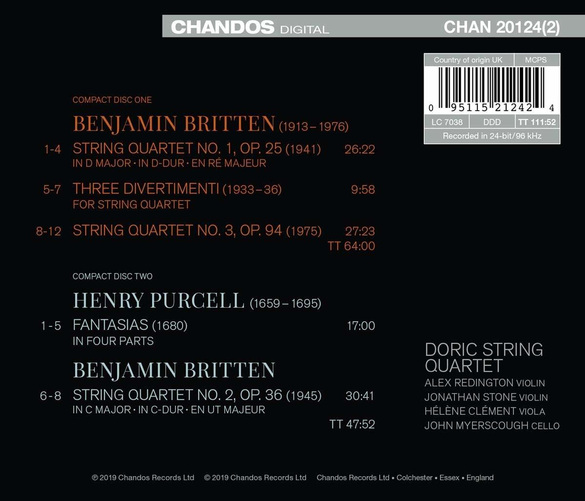 Doric String Quartet - Streicherfantasien/Streichquar  - (CD)