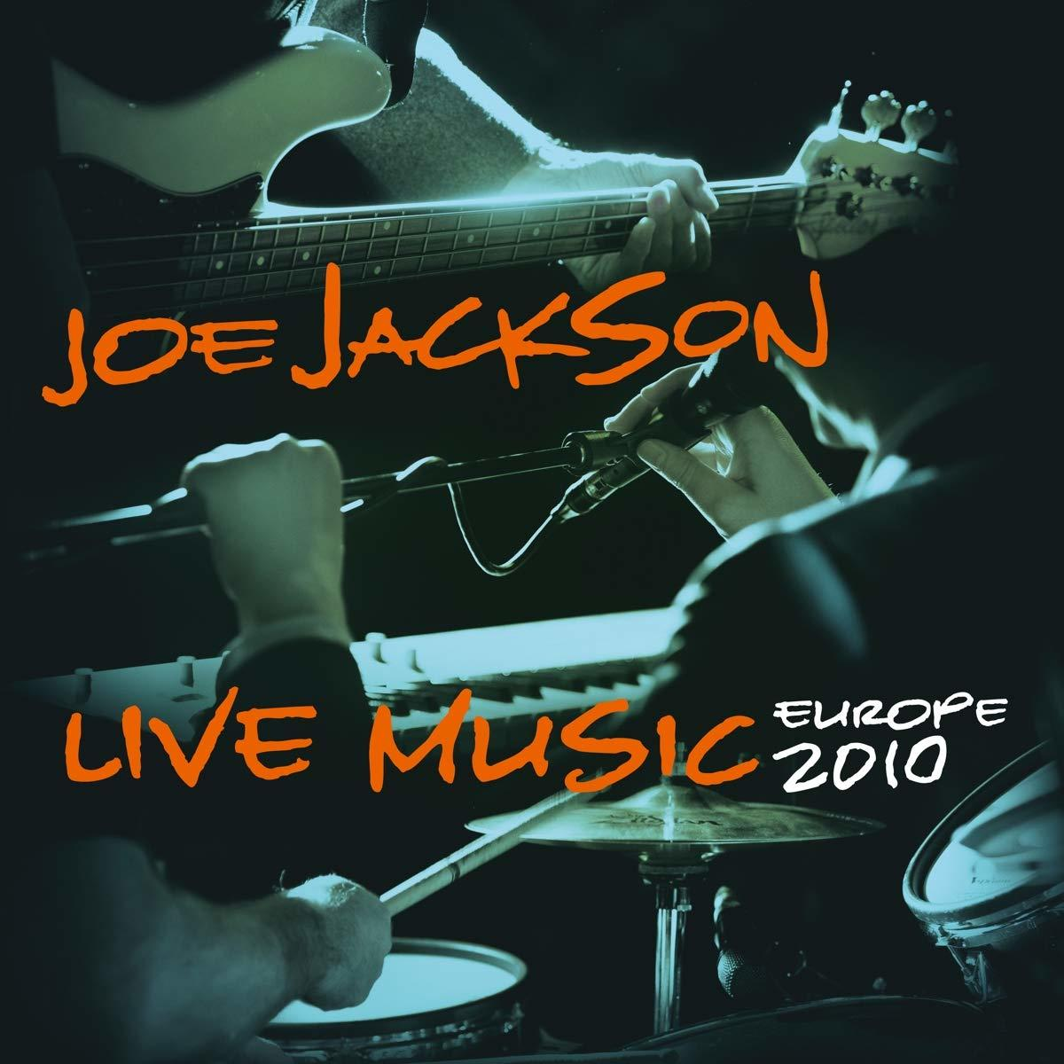 Joe Jackson Live Music Albumcover mit Musikern.